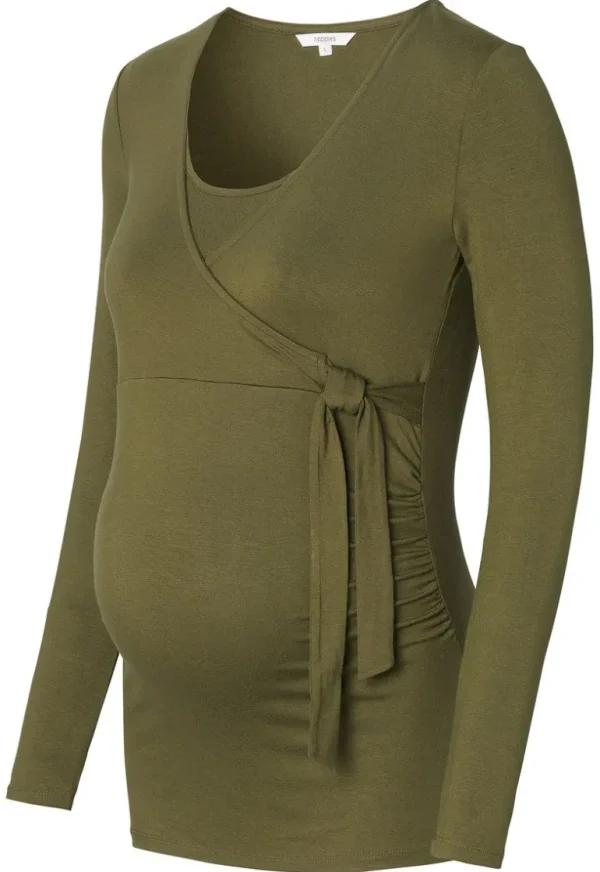 Noppies Shirts | Shirts<Voedingsshirt Odellal - dark olive