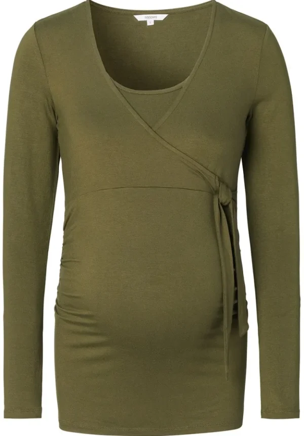Noppies Shirts | Shirts<Voedingsshirt Odellal - dark olive