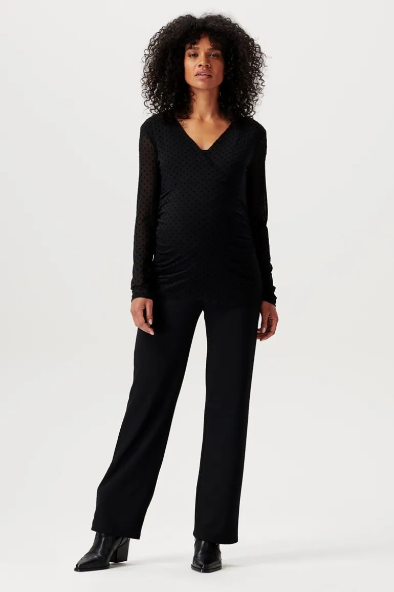 voedingsshirt_olean__blac_0.webp Noppies Shirts | Shirts<Voedingsshirt Olean - Black
