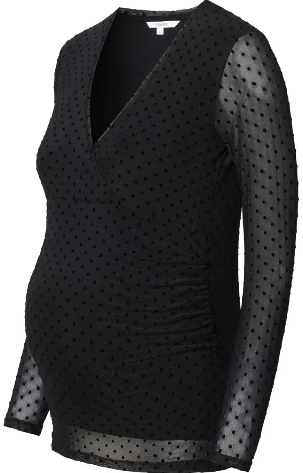 Noppies Shirts | Shirts<Voedingsshirt Olean - Black