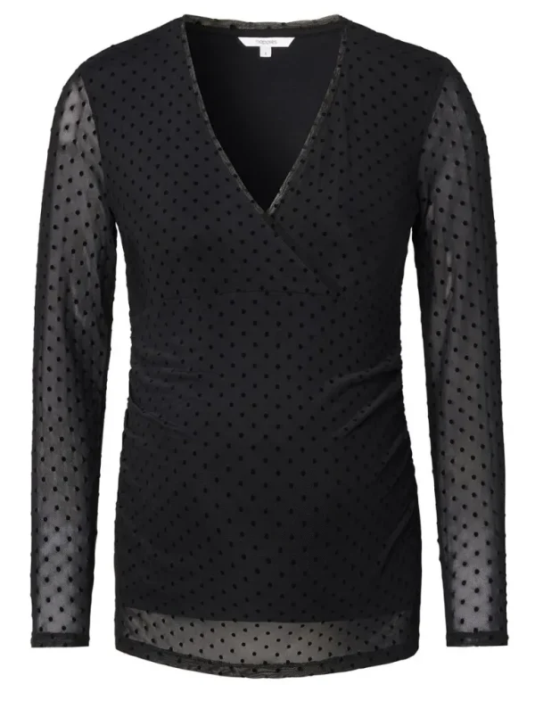 Noppies Shirts | Shirts<Voedingsshirt Olean - Black