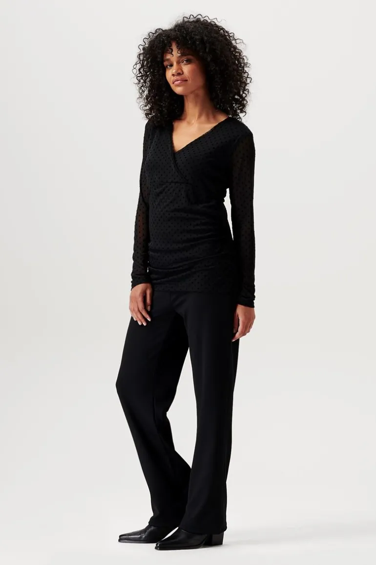 voedingsshirt_olean__blac_7.webp Noppies Shirts | Shirts<Voedingsshirt Olean - Black