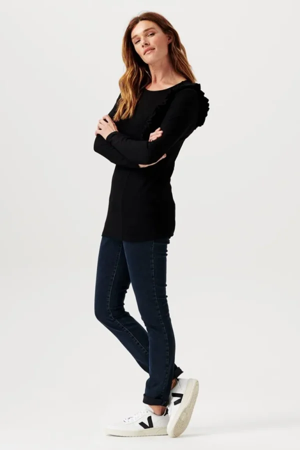 Noppies Shirts | Shirts<Voedingsshirt Pierson - Black