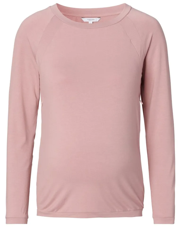 voedingsshirt_pineville___2.webp Noppies Shirts | Shirts<Voedingsshirt Pineville - Deauville mauve