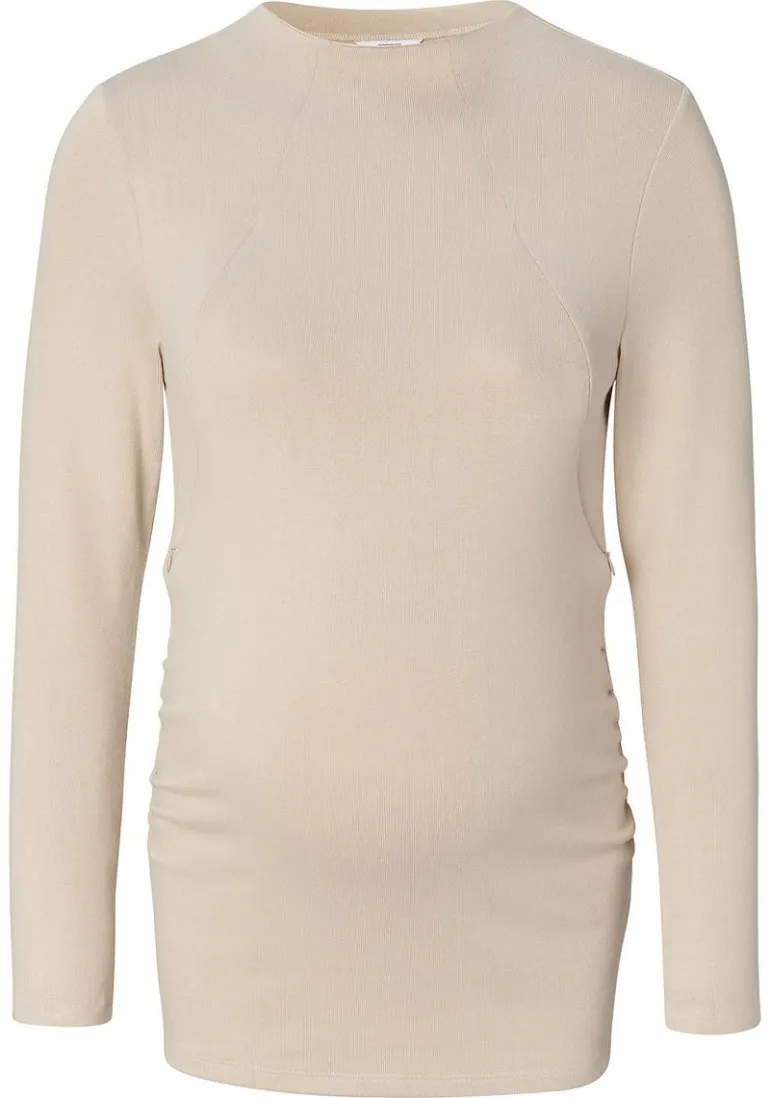 voedingsshirt_rosa__light_2.webp Noppies Shirts | Shirts<Voedingsshirt Rosa - Light Sand