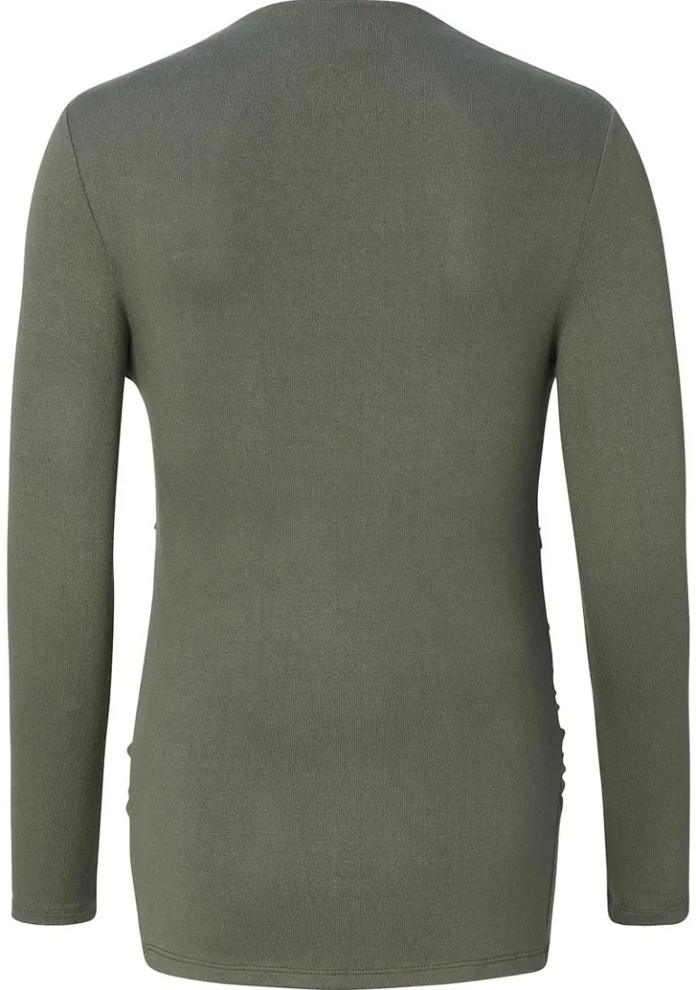 voedingsshirt_rosa__olive_10.webp Noppies Shirts | Shirts<Voedingsshirt Rosa - Olive