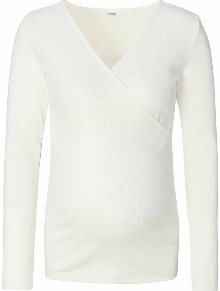 voedingsshirt_sara__cream_8.webp Noppies Shirts | Shirts<Voedingsshirt Sara - Cream