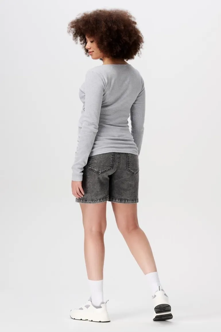 voedingsshirt_sara__grey__1.webp Noppies Shirts | Shirts<Voedingsshirt Sara - Grey Melange