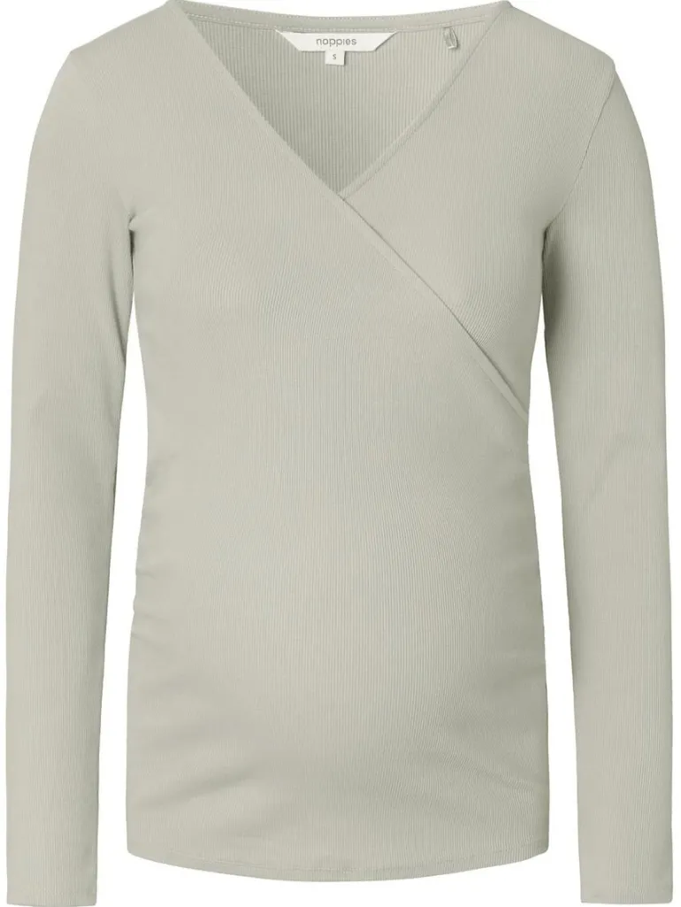 voedingsshirt_sara__pigeo_2.webp Noppies Shirts | Shirts<Voedingsshirt Sara - Pigeon