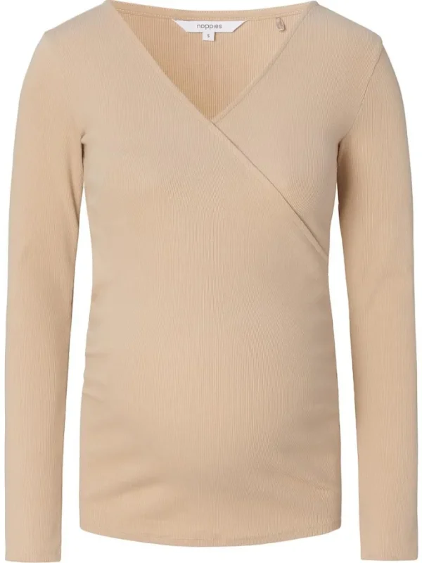Noppies Shirts | Shirts<Voedingsshirt Sara - White Pepper