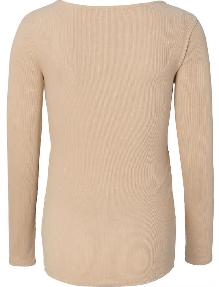 voedingsshirt_sara__white_3.webp Noppies Shirts | Shirts<Voedingsshirt Sara - White Pepper