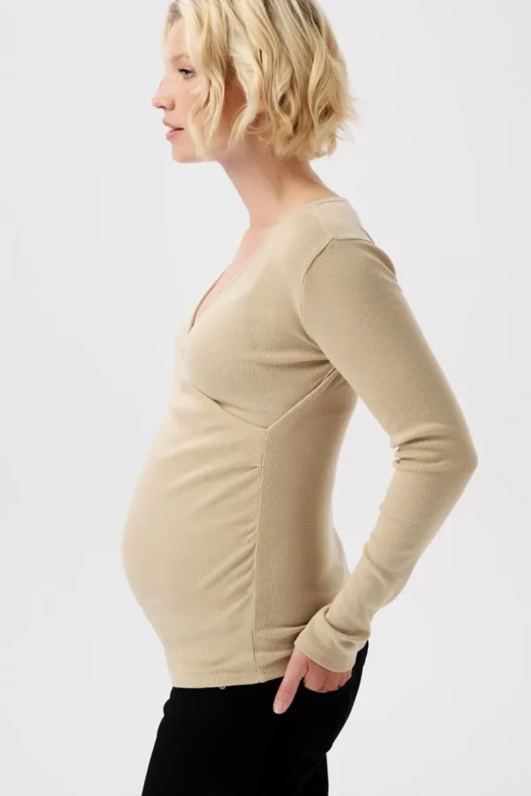 Noppies Shirts | Shirts<Voedingsshirt Sara - White Pepper