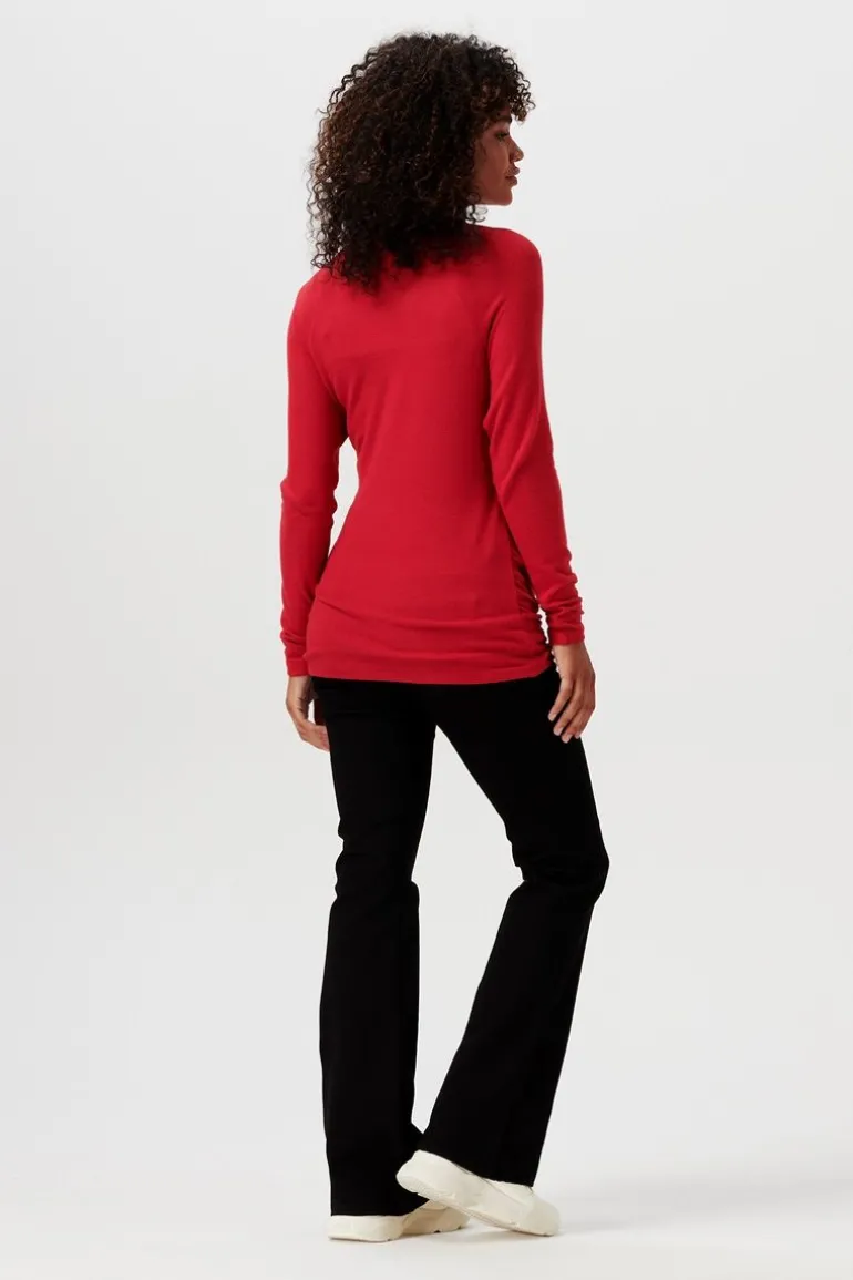 voedingsshirt_sebring__je_1.webp Noppies Shirts | Shirts<Voedingsshirt Sebring - jester red