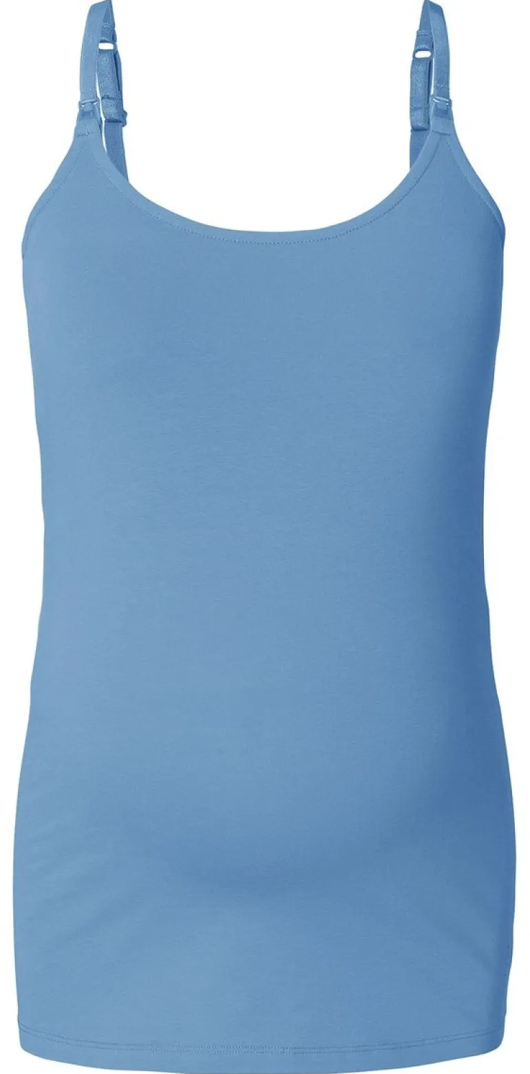 voedingstop__blue_10.webp Noppies Tops | Tops<Voedingstop - Blue