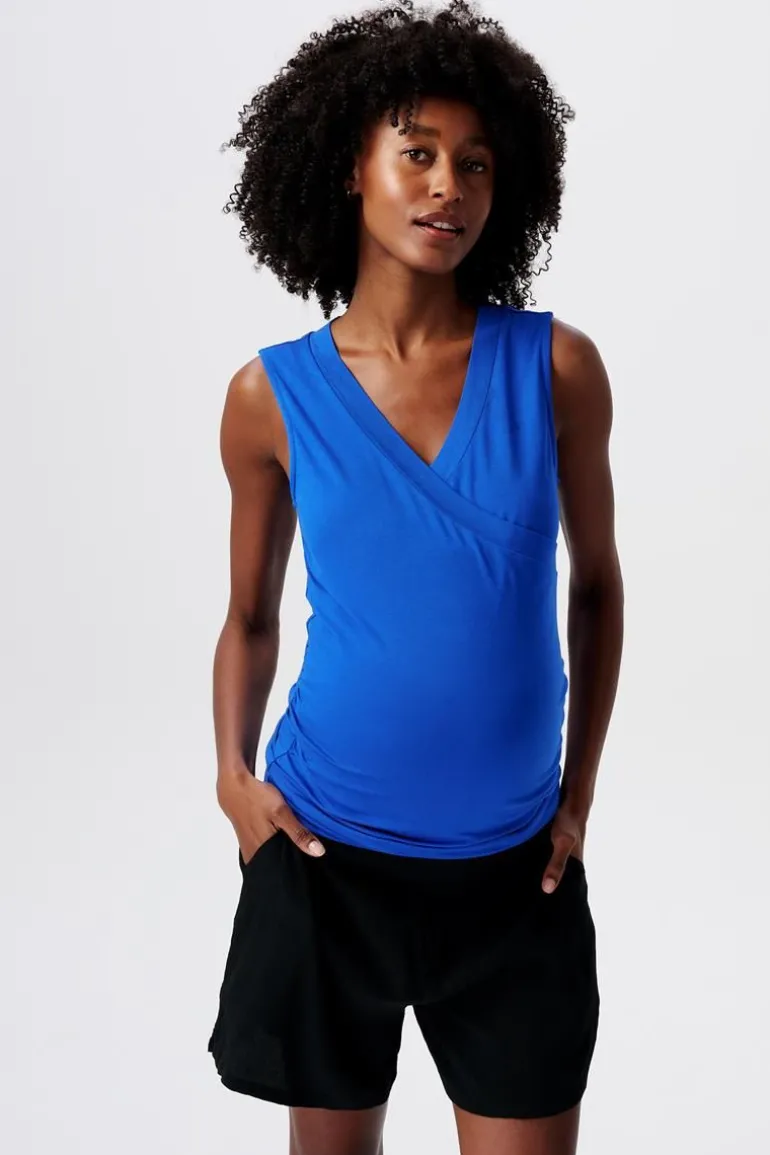 voedingstop__electric_blu_0.webp Noppies Tops | Tops<Voedingstop - Electric Blue