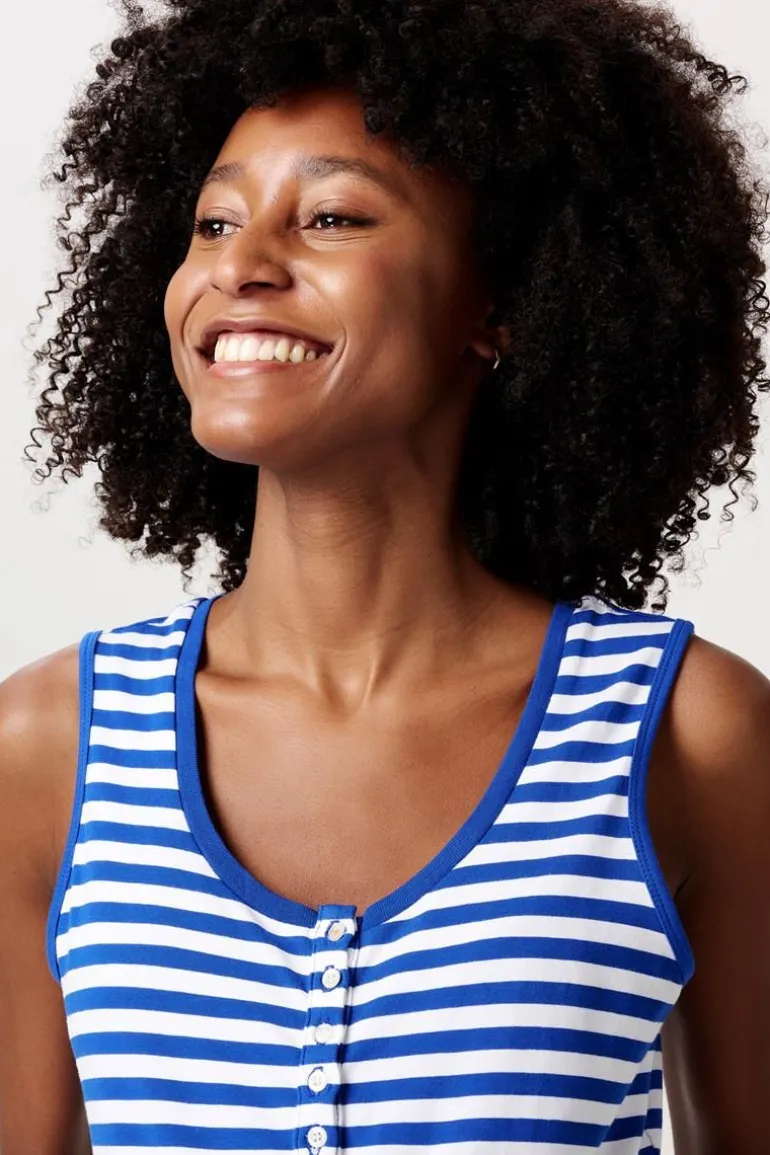 voedingstop__electric_blu_5-1.webp Noppies Tops | Tops<Voedingstop - Electric Blue