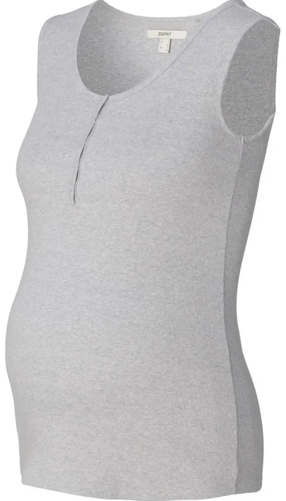 Noppies Tops | Tops<Voedingstop - Light Grey melange