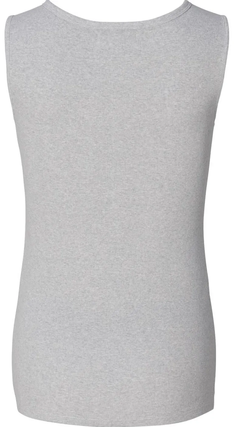 voedingstop__light_grey_m_9.webp Noppies Tops | Tops<Voedingstop - Light Grey melange