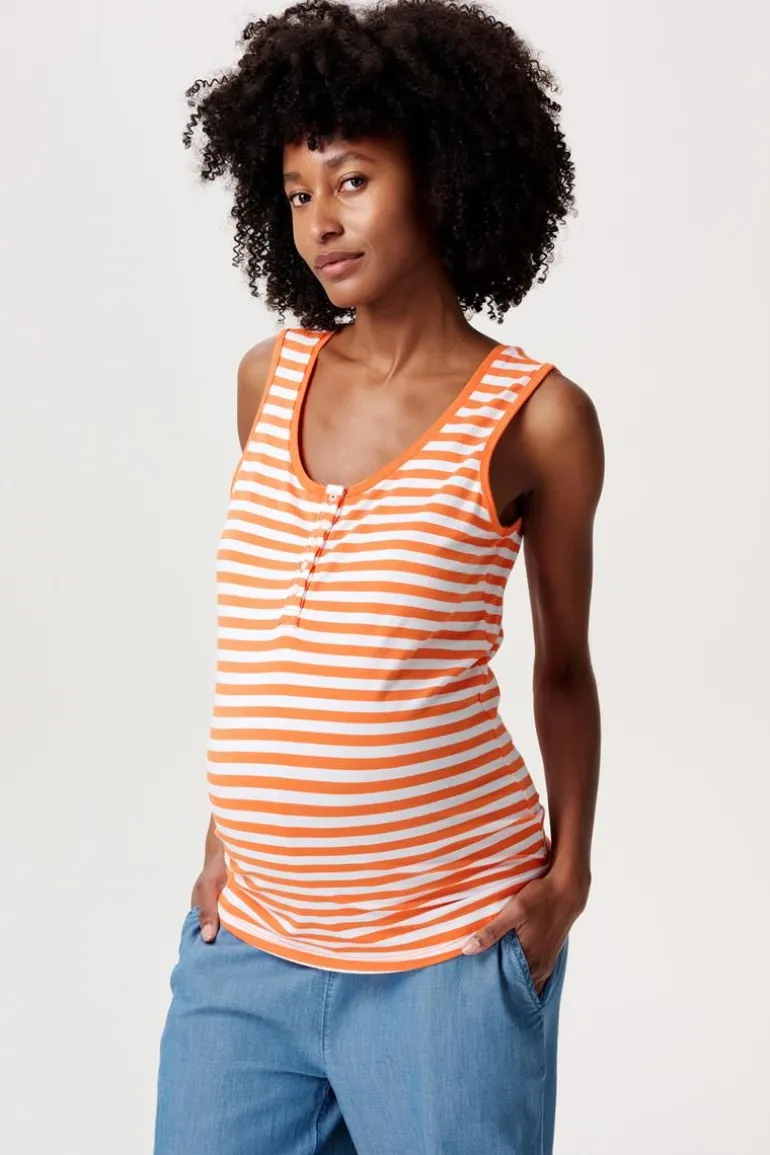 voedingstop__orange_0.webp Noppies Tops | Tops<Voedingstop - Orange