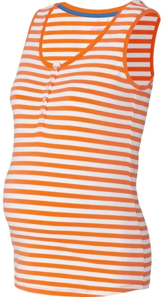 Noppies Tops | Tops<Voedingstop - Orange