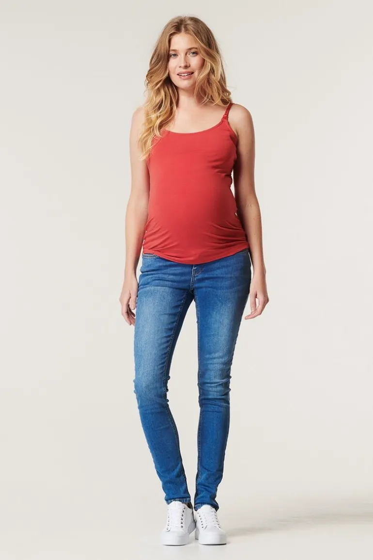 voedingstop__red_0-2.webp Noppies Tops | Tops<Voedingstop - Red