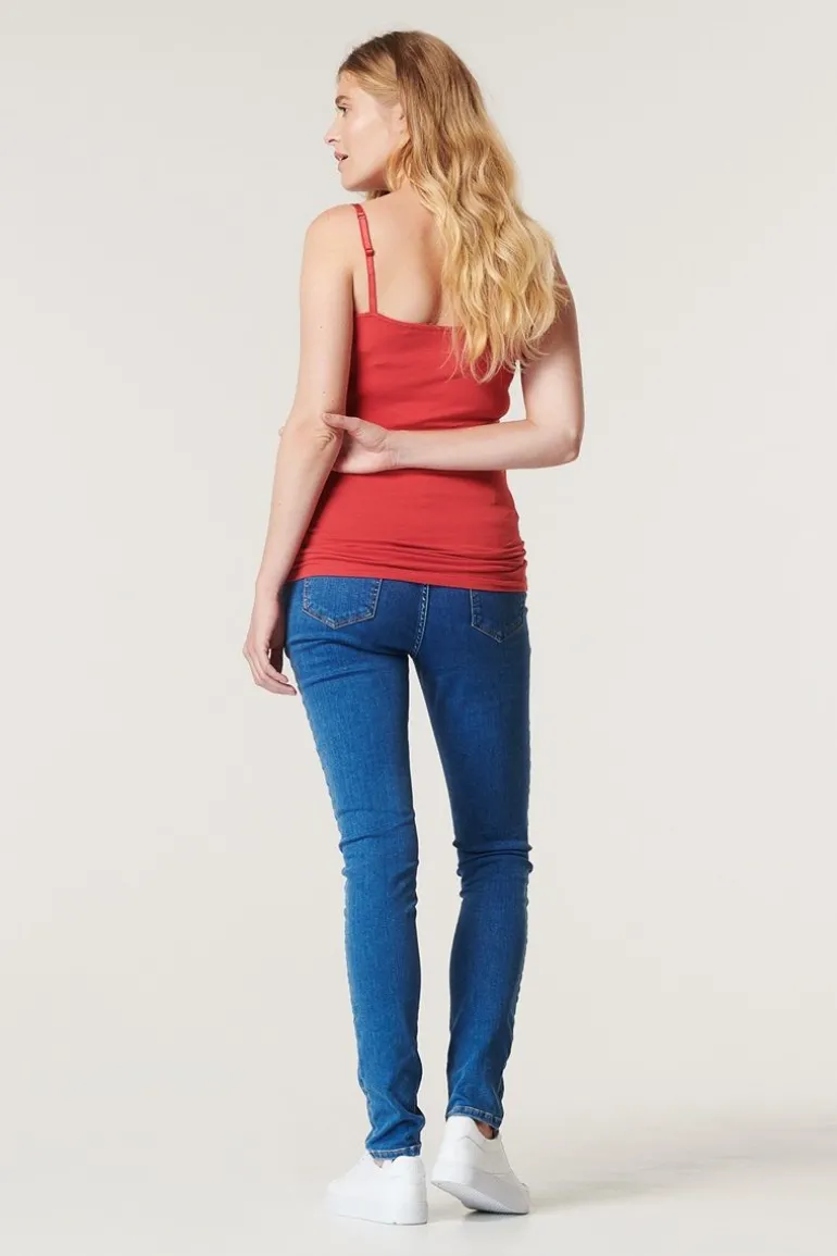 voedingstop__red_1-2.webp Noppies Tops | Tops<Voedingstop - Red