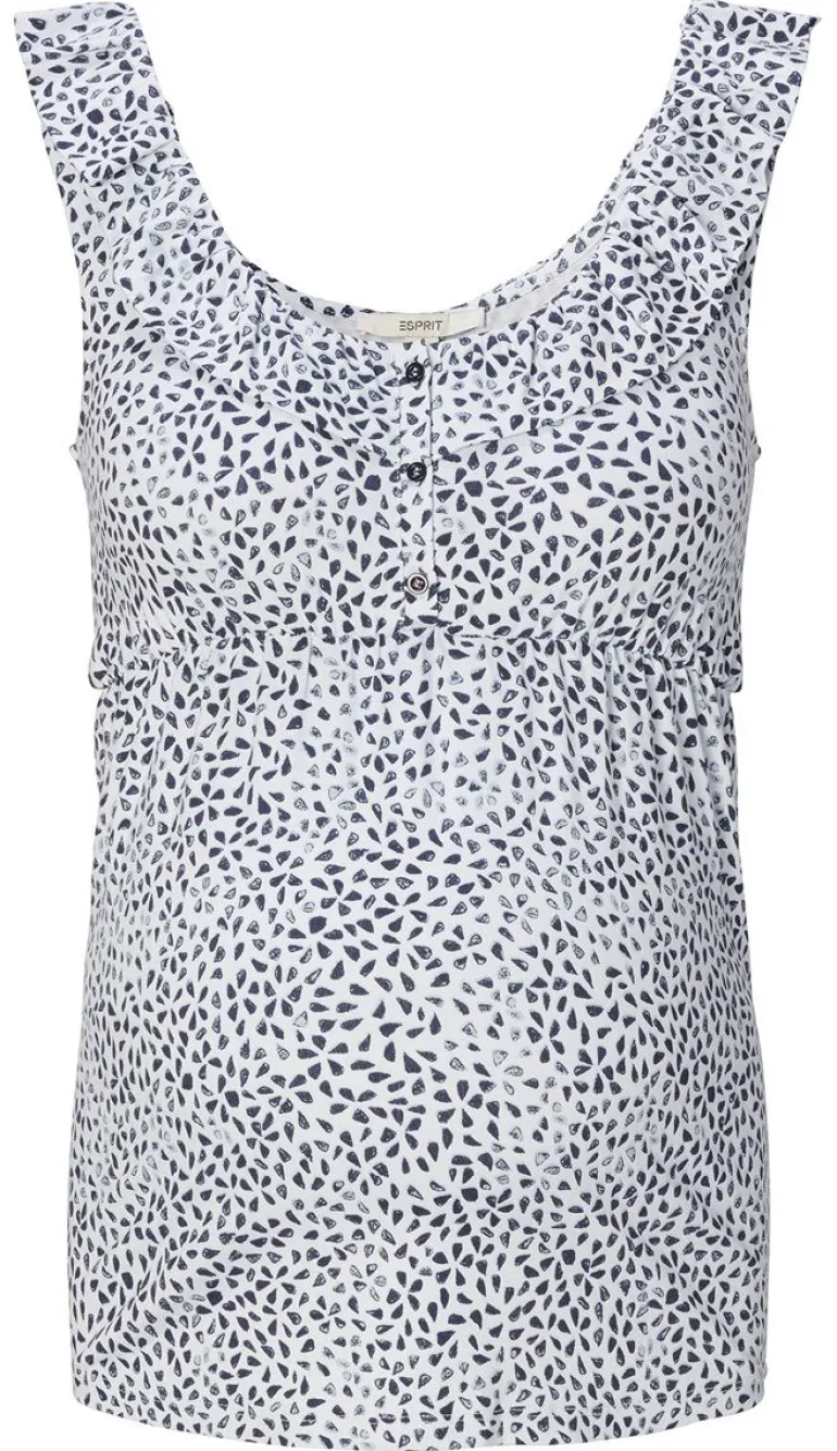 voedingstop__smoke_blue_2.webp Noppies Tops | Tops<Voedingstop - Smoke Blue