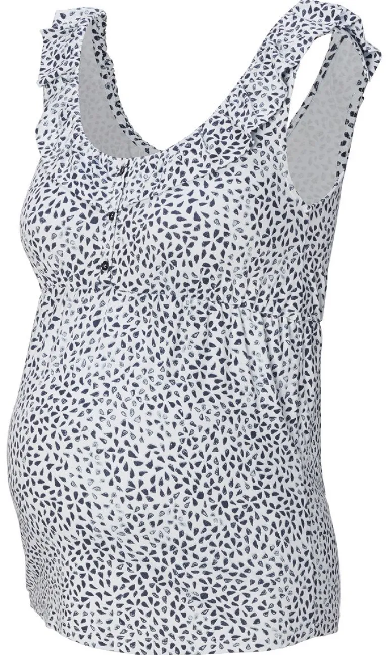 voedingstop__smoke_blue_4.webp Noppies Tops | Tops<Voedingstop - Smoke Blue