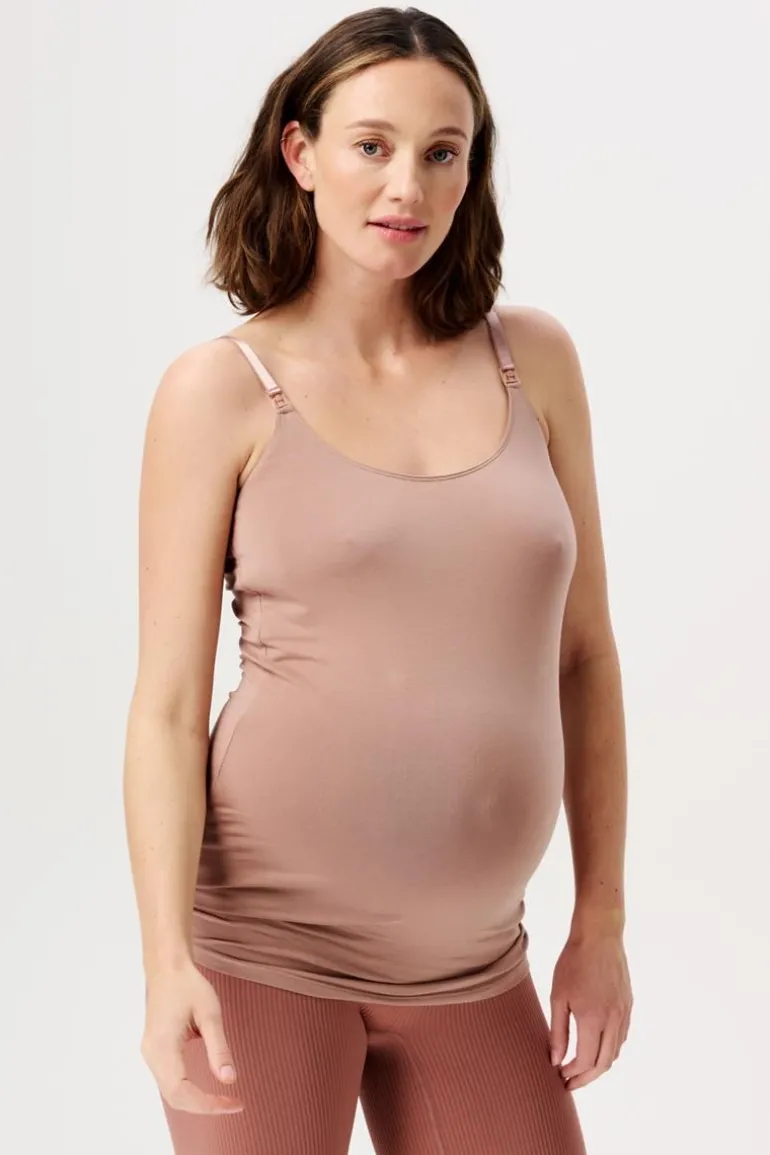 voedingstop_ara__beige_0.webp Noppies Tops | Tops<Voedingstop Ara - Beige