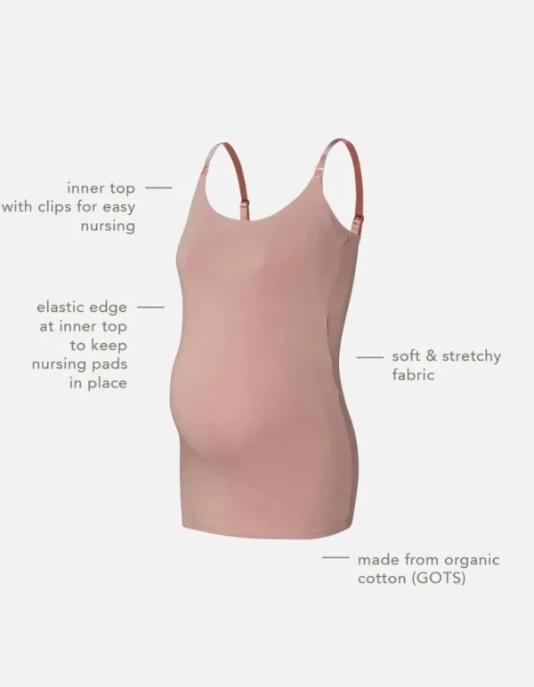 Noppies Tops | Tops<Voedingstop Ara - Beige