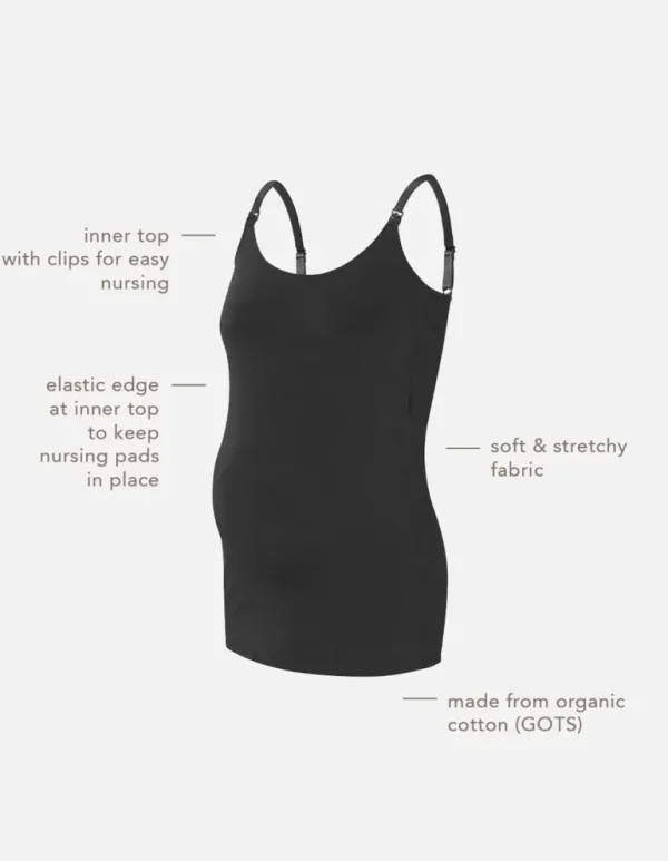 Noppies Tops | Tops<Voedingstop Ara - Black