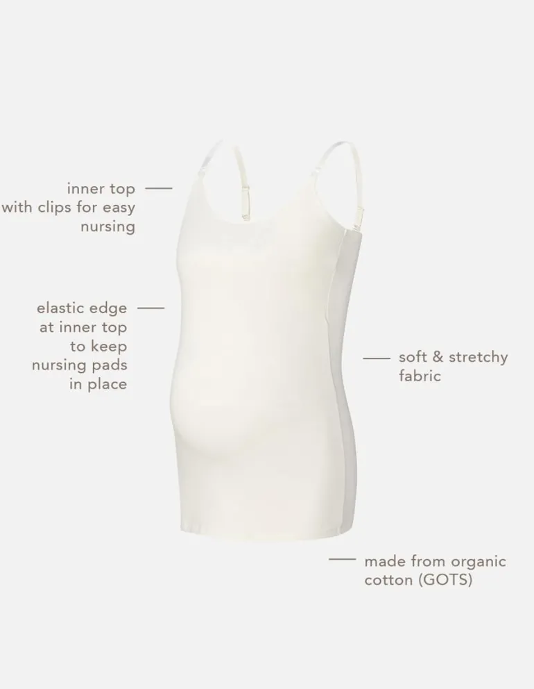 voedingstop_ara__cream_7.webp Noppies Tops | Tops<Voedingstop Ara - Cream