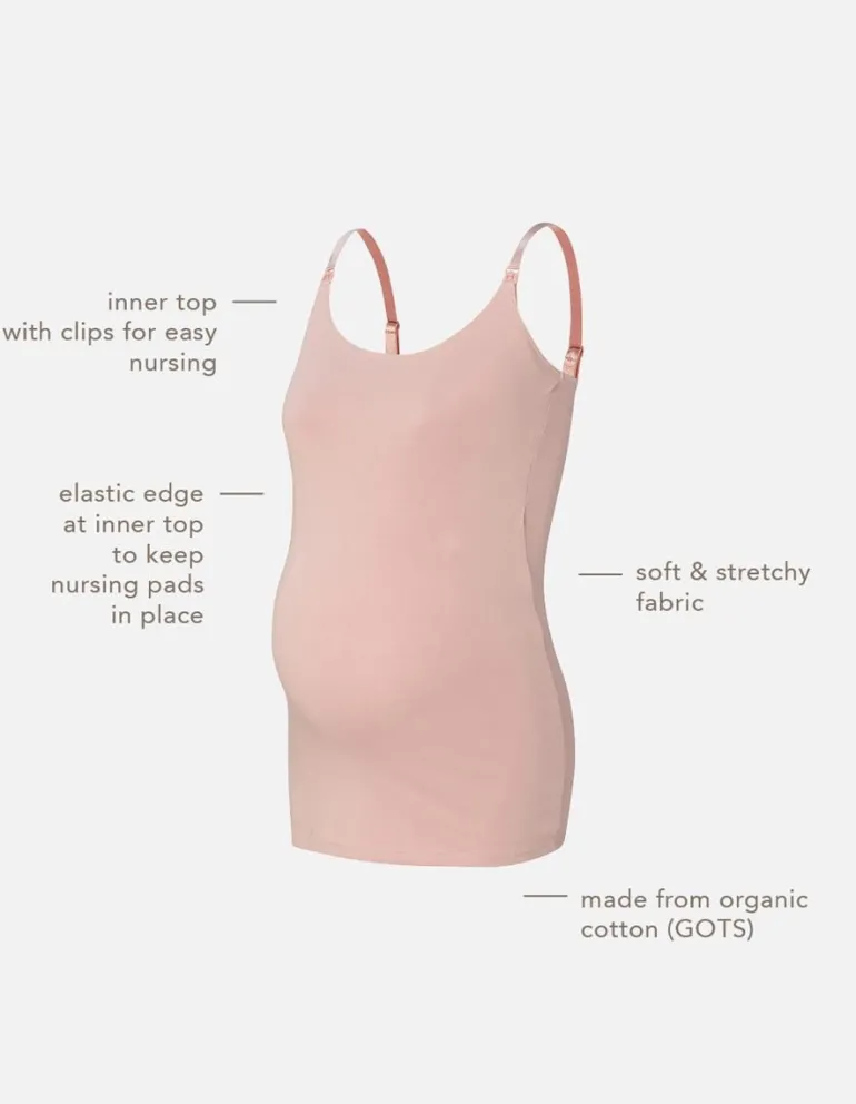 voedingstop_ara__pale_mau_6.webp Noppies Tops | Tops<Voedingstop Ara - Pale Mauve