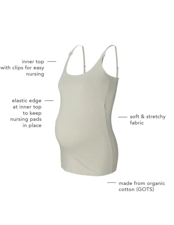 Noppies Tops | Tops<Voedingstop Ara - Pigeon