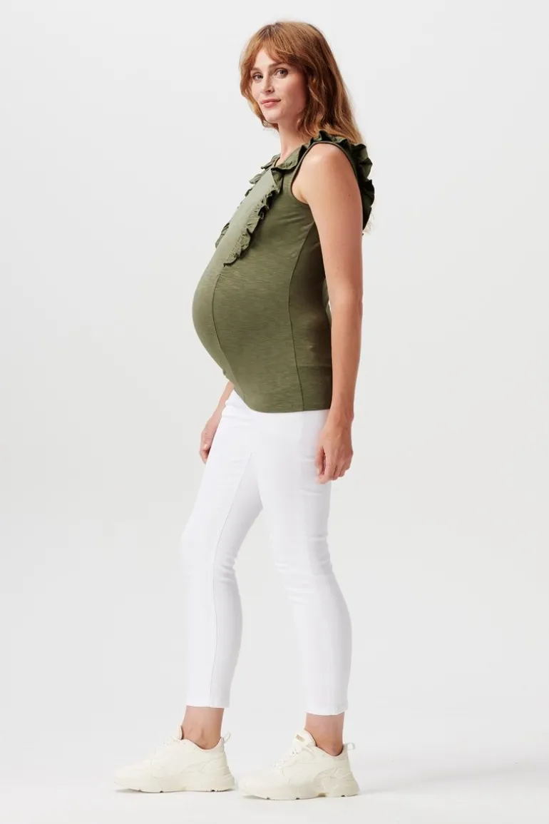voedingstop_blois__dusty__5.webp Noppies Tops | Tops<Voedingstop Blois - Dusty Olive