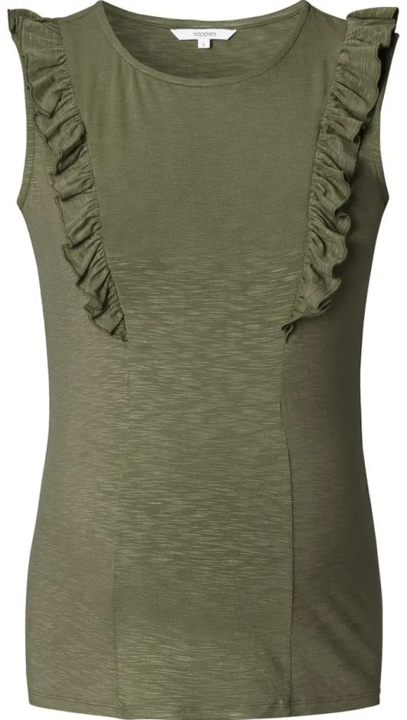 Noppies Tops | Tops<Voedingstop Blois - Dusty Olive