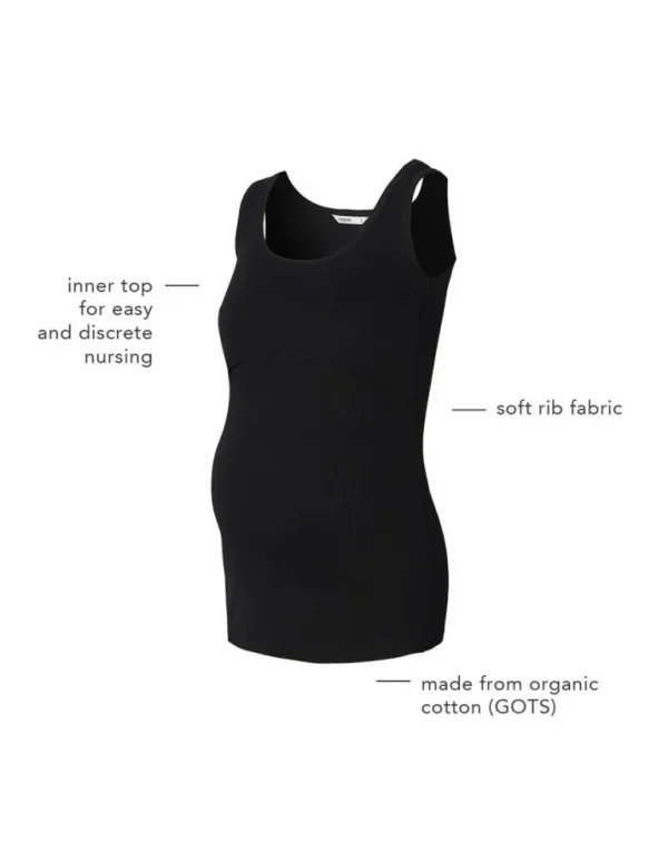 Noppies Tops | Tops<Voedingstop Jamee - Black