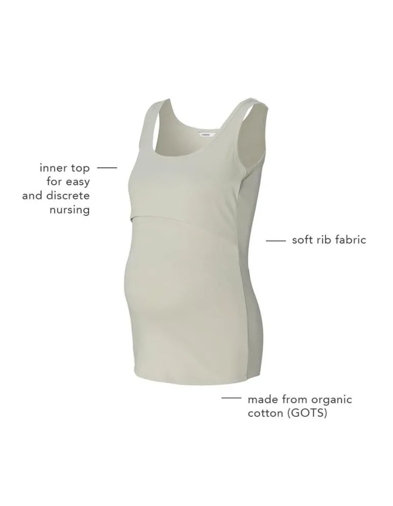 voedingstop_jamee__pigeon_6.webp Noppies Tops | Tops<Voedingstop Jamee - Pigeon