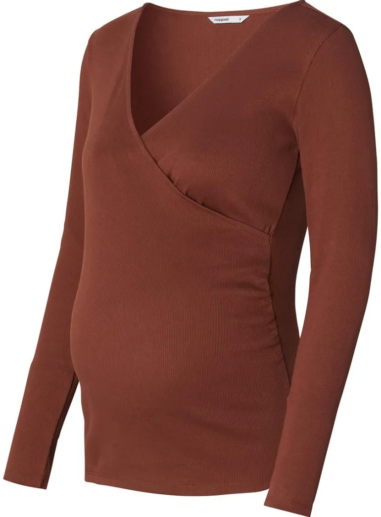 voedingstop_sara__cappuci_10.webp Noppies Tops | Tops<Voedingstop Sara - Cappucino