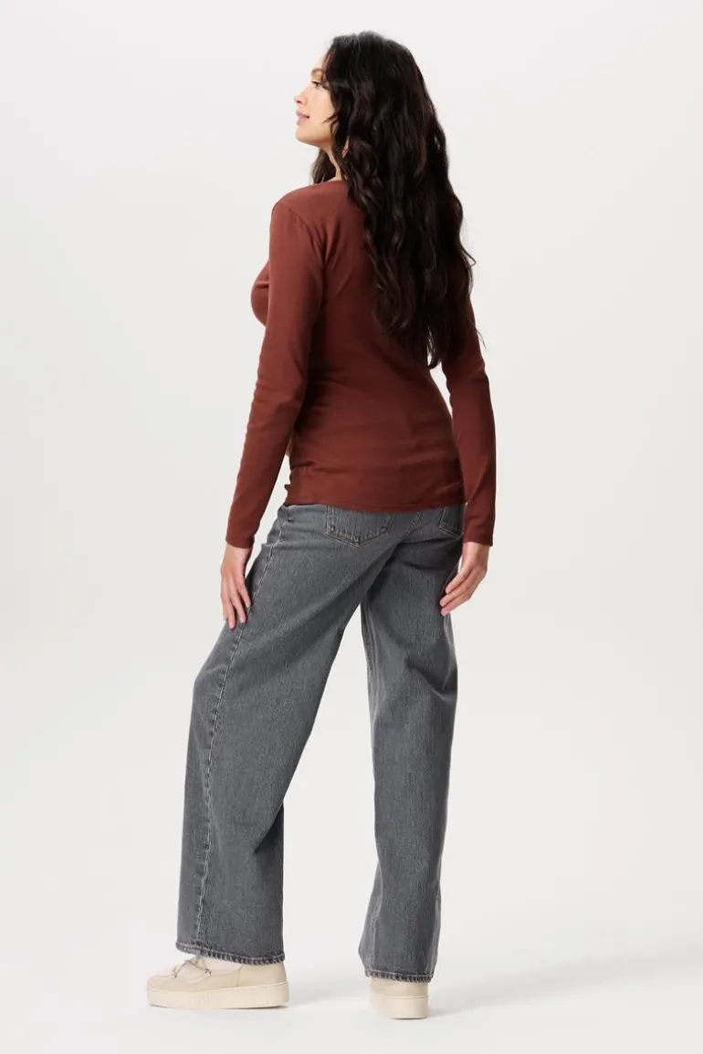 voedingstop_sara__cappuci_7.webp Noppies Tops | Tops<Voedingstop Sara - Cappucino