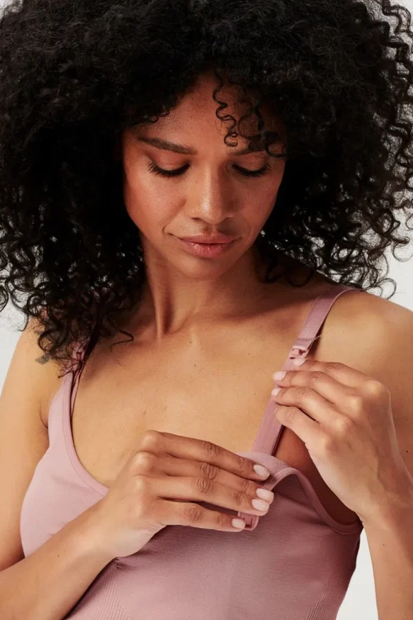 Noppies Tops | Tops<Voedingstop Seamless - Deauville mauve