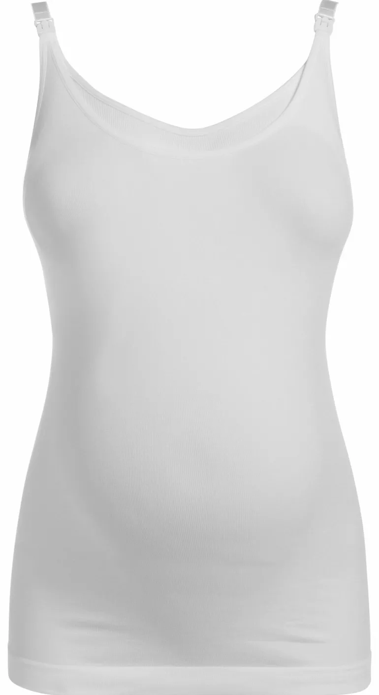 voedingstop_seamless__whi_11.webp Noppies Tops<Voedingstop Seamless - White