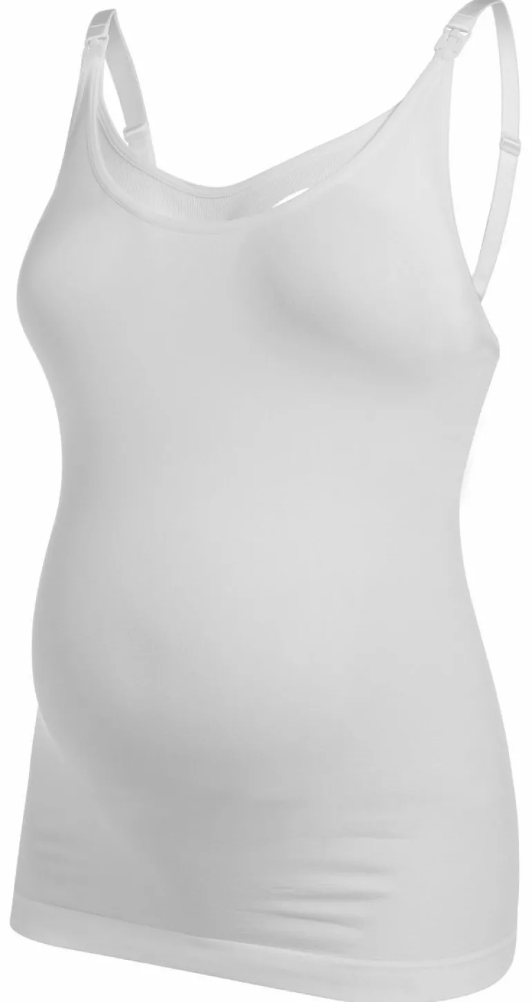 voedingstop_seamless__whi_13.webp Noppies Tops<Voedingstop Seamless - White
