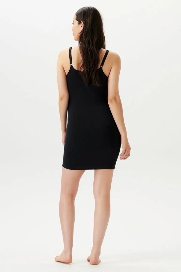 voedingstop_seamless_nurs_1.webp Noppies Tops | Tops<Voedingstop Seamless Nursing Dress - Black