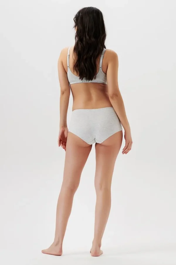 Noppies Bh's | Bh's<Voorgevormde Voedingsbh Cotton Melange - Light Grey Melange