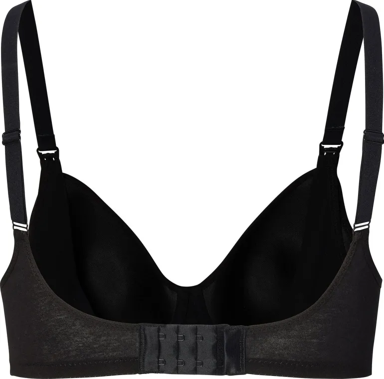 voorgevormde_voedingsbh_c_3.webp Noppies Bh's | Bh's<Voorgevormde Voedingsbh Cotton Melange - Black