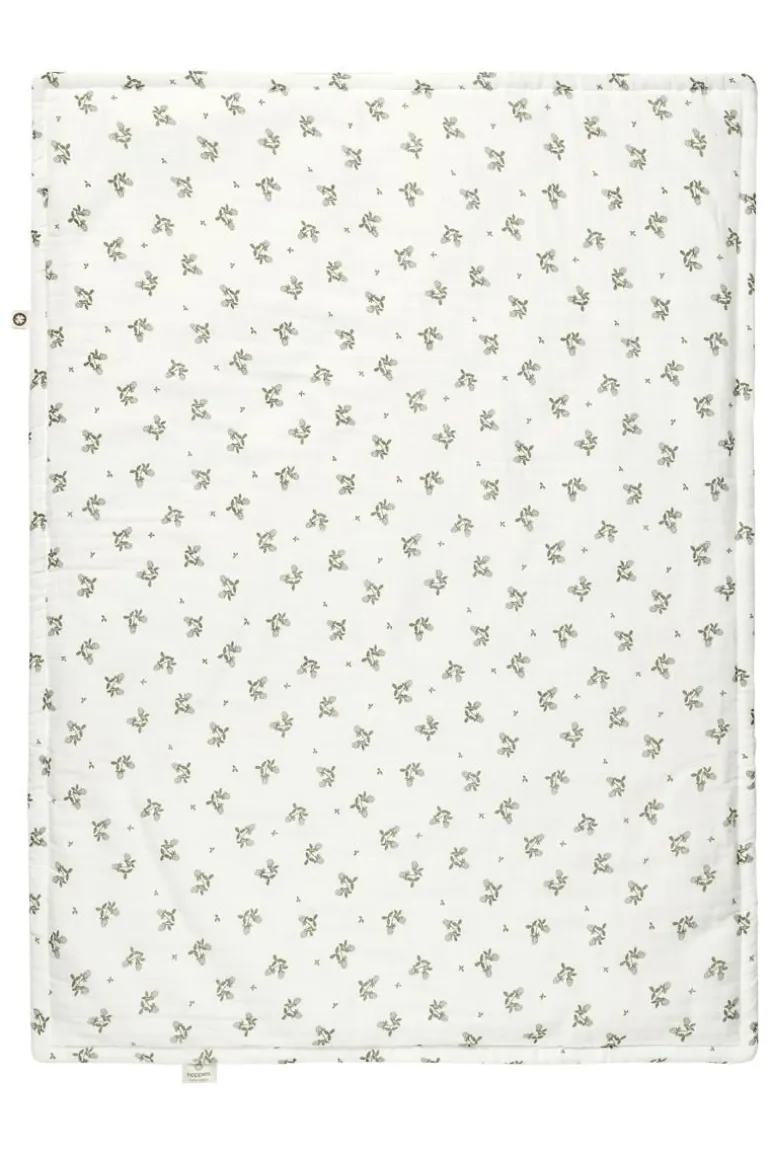 wieg_deken_blooming_clove_1-1.webp Noppies Dekens | Babykamer<Wieg Deken Blooming Clover 75x100 Cm - Beetle