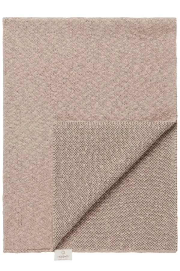 Noppies Dekens | Babykamer<Wieg Deken Melange Knit 75x100 Cm - Oxford Tan