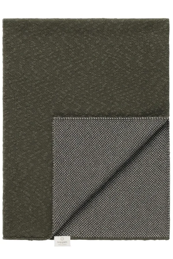 Noppies Dekens | Babykamer<Wieg Deken Melange Knit 75x100 Cm - Beetle