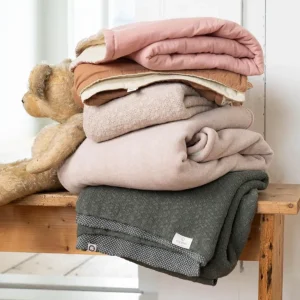 Noppies Dekens | Babykamer<Wieg Deken Melange Knit 75x100 Cm - Beetle